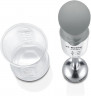 BOSCH BOSCH Stabmixer ErgoMixx MSM66110 Edelstahl-Mixfuss 4-Klingen 600W weiss/grau Ручной блендер BOSCH ErgoMixx MSM66110, ножка для смешивания из нержавеющей стали, 4 лезвия, 600 Вт, белый/серый