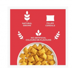 Kelloggs Tresor Choco Nut 410g x 5st, Сухие завтраки, подушечки с шоколадно-ореховой начинкой, хрустящие, для завтрака Германия, Набор 5 шт х 410 г 
