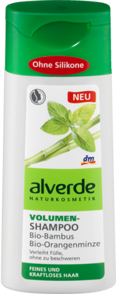 alverde NATURKOSMETIK Volumen Shampoo Шампунь для Придания Дополнительного Объёма, 200 мл