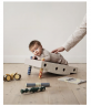 MODU Baby Activity Set 0-12 months, Мягкий развивающий конструктор, сенсорная игрушка для детей 0-1 год, 12 игровых активностей, безопасный EPP, песочный/желтый