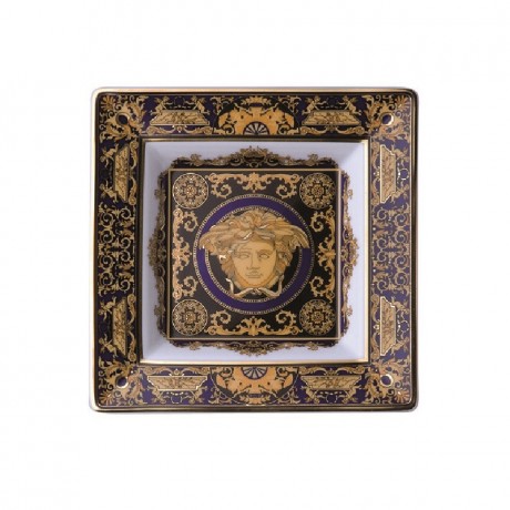 Rosenthal meets Versace Rosenthal Versace Medusa blue Schale 14 cm Rosenthal Versace Medusa синяя чаша 14 см