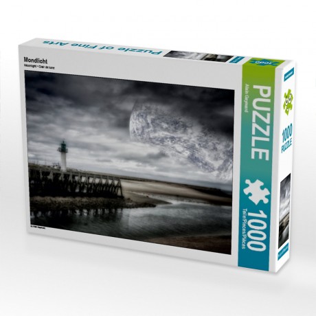 CALVENDO Puzzle CALVENDO Puzzle Mondlicht Пазл CALVENDO Пазл лунный свет