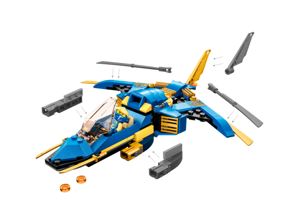 Lego Jays Donner-Jet EVO Джея Thunder Jet EVO