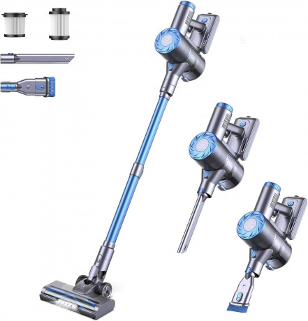 Greenote Greenote Akku-Hand-und Stielstaubsauger, 180,00 W, Beutellos, 21KPa Ultraleichter Staubsauger Kabellos, 180W starker Saugleistung Беспроводной ручной и стержневой пылесос Greenote, 180,00 Вт, без мешка, сверхлегкий беспроводной пылесос 21 кПа, с