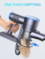 Greenote Greenote Akku-Hand-und Stielstaubsauger, 180,00 W, Beutellos, 21KPa Ultraleichter Staubsauger Kabellos, 180W starker Saugleistung  Беспроводной ручной и стержневой пылесос Greenote, 180,00 Вт, без мешка, сверхлегкий беспроводной пылесос 21 кПа, с