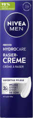 NIVEA MEN HydroCare Rasiercreme, 100 ml, Нивеа Мужской крем для бритья, провитамин B5, защита от раздражений, 100 мл