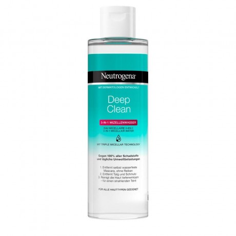 Neutrogena Mizellenwasser quot;Deep Clean 3in1quot;  Мицеллярная вода &quot;Глубокая очистка 3в1&quot;