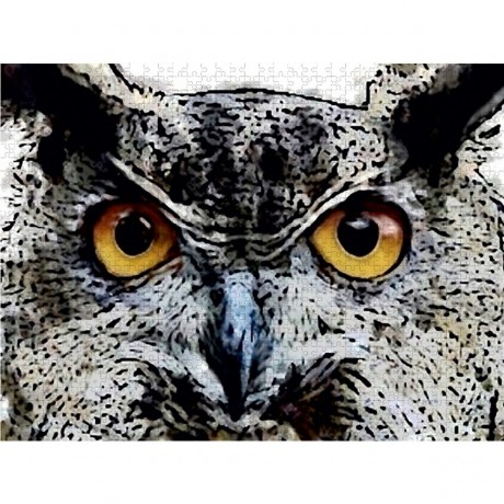 CALVENDO Puzzle CALVENDO Puzzle Krafttier Eule Пазл CALVENDO Puzzle power animal owl