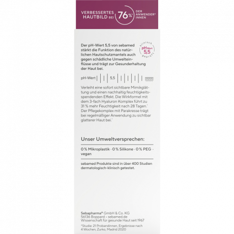 SEBAMED Anti-Aging Lifting-Serum, 30 ml, Себамед Антивозрастная лифтинг-сыворотка, Q10, гиалуроновая кислота, подтяжка, 30 мл