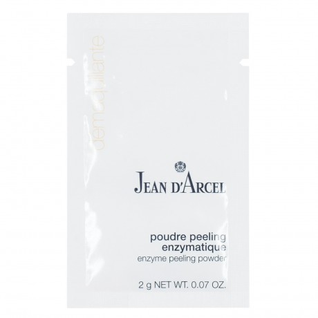 JEAN D'ARCEL poudre peeling enzymatique DEMAQUILLANTE Peelingpulver einfache Handhabung und Dosierung Poudre Peeling Enzymatique DEMAQUILLANTE порошок для пилинга простота в обращении и дозировке