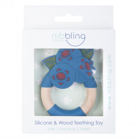 nibbling Beissringe  Super Food Blaubeere Прорезыватель Super Food Черника