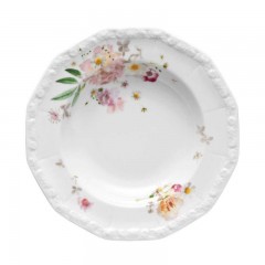 Rosenthal Rosenthal Maria Pink Rose Suppenteller 23 cm Rosenthal Maria Pink Rose Суповая тарелка 23 см