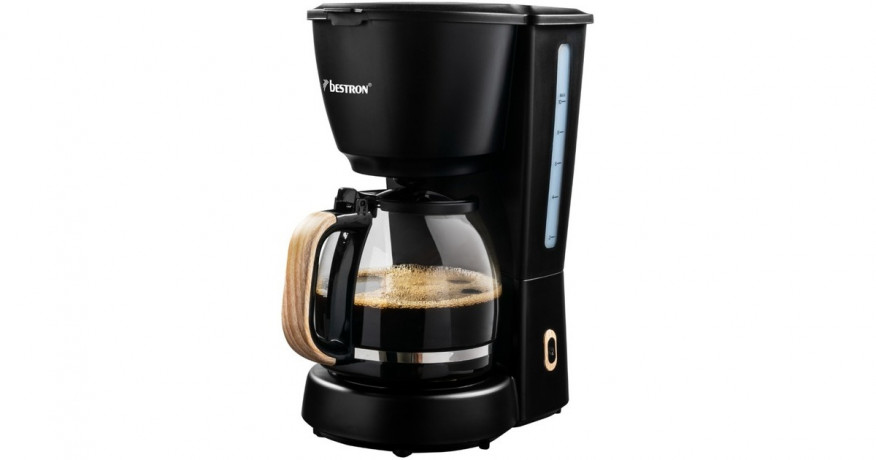 Bestron Bestron ACM900BW, Filtermaschine schwarz/holz schwarz, holz Bestron ACM900BW, фильтр-машина черный/дерево