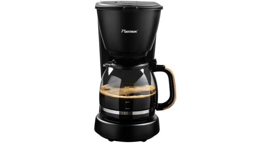 Bestron Bestron ACM900BW, Filtermaschine schwarz/holz schwarz, holz Bestron ACM900BW, фильтр-машина черный/дерево