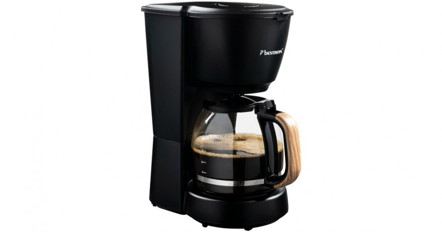 Bestron Bestron ACM900BW, Filtermaschine schwarz/holz schwarz, holz Bestron ACM900BW, фильтр-машина черный/дерево