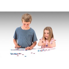 Wissner aktiv lernen Wendeplattchen rot\/blau (400 Stuck) Вертушки красные/синие (400 шт.)