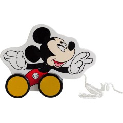 Mickey Mouse Nachziehspielzeug aus Holz Деревянная игрушка Микки Маус