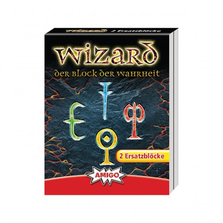 Amigo Wizard Karten Ersatzblock (2 Stuck) Блок замены карты волшебника (2 шт.)