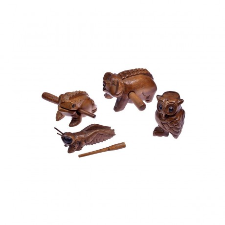 LOGOPLAY 4 Klangtiere im Set (Frosch 4 звуковых животных в наборе (лягушка