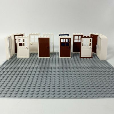 LEGO LEGO Turen gemischt - Haus, Gebaude NEU - 25x Двери LEGO смешанные - дом, здание NEW - 25x
