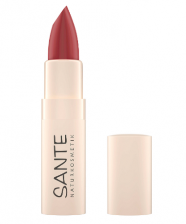 Sante Lippenstift Lipstick 02 Sheer Primrose, Санте Натуральная увлажняющая губная помада 02