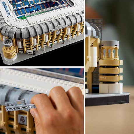 LEGO Creator Expert 10299 Real Madrid Santiago Bernabeu Stadion, ЛЕГО стадион ФК Реал Мадрид - Сантьяго Бернабеу