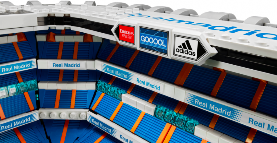 LEGO Creator Expert 10299 Real Madrid Santiago Bernabeu Stadion, ЛЕГО стадион ФК Реал Мадрид - Сантьяго Бернабеу