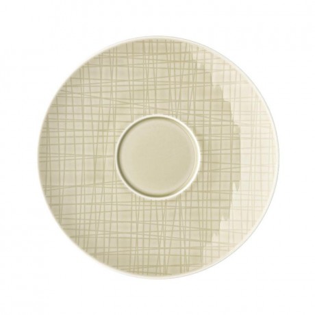 Rosenthal Rosenthal Mesh Cream Cafe au Lait-/Suppen-Untertasse 18 cm Rosenthal Mesh Cream Cafe au Lait/Блюдце для супа 18 см