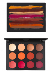 MAC Art Library Flame-Boyant, МАК Палетка теней для век с 12 ультрапигментированными оттенками Flame-Boyant