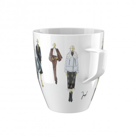 JOOP! JOOP! Tasse DINING GLAMOUR FASHION EDITION Weiss ЙУУП! Чашка DINING GLAMOUR FASHION EDITION