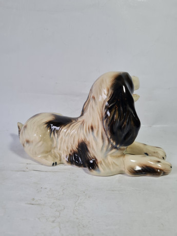 Фигурка винтажная Im Stil Goebel "Спаниель", фарфор, 13 х 23 см, Германия, 1970-80гг.
