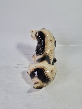 Фигурка винтажная Im Stil Goebel "Спаниель", фарфор, 13 х 23 см, Германия, 1970-80гг.