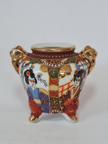 Японский фарфоровый сервиз для чайной церемонии,обильная позолота и  Япония, 1960гг.