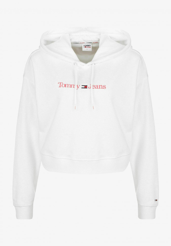 Tommy jeans deals cropped sweatshirt