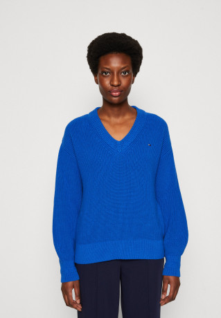 Tommy Hilfiger SWEATER Jumper electric blue СВИТЕРА Джемперы синий электрик