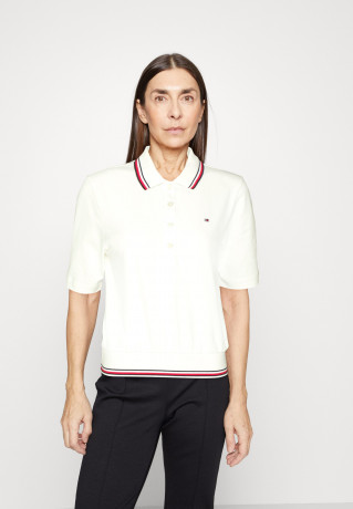 Tommy Hilfiger Polo shirt ecru рубашка поло экрю