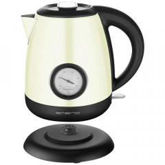 Emerio Emerio Wasserkocher EMERIO WK-109795.2 Wasserkocher schnurlos Schwarz, Gelb, 1.00 l, 200 W  Чайник Emerio EMERIO WK-109795.2 беспроводной чайник черный, желтый, 1,00 л, 200 Вт