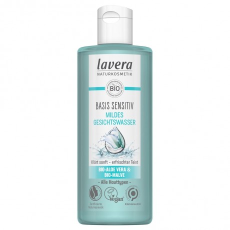 lavera basis sensitiv Mildes Gesichtswasser  base sensitiv Мягкий тоник для лица