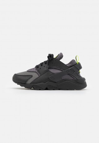 Nike Sportswear AIR HUARACHE WT UNISEX Sneaker low iron grey/black/volt AIR HUARACHE WT UNISEX Низкие кроссовки женские утюг серый/черный/вольт