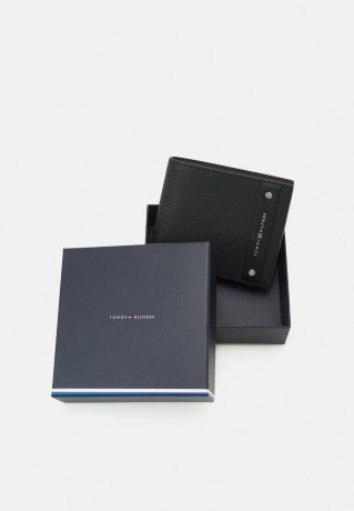 Tommy Hilfiger BUSINESS LEA UNISEX Wallet black BUSINESS LEA UNISEX Бумажник черный