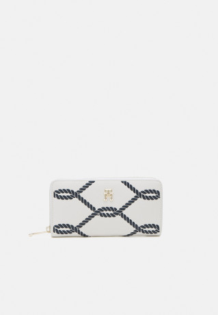 Tommy Hilfiger TIMELESS LARGE ROPE Wallet weathered white TIMELESS LARGE ROPE Бумажник выветрившийся белый
