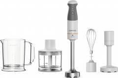 KENWOOD KENWOOD Stabmixer HBM40.306WH, 850 W, Triblade XL, 850 Watt, inkl. 4-teiliges Zubehor Set  Ручной блендер KENWOOD HBM40.306WH, 850 Вт, Triblade XL, 850 Вт, включая набор аксессуаров из 4 предметов
