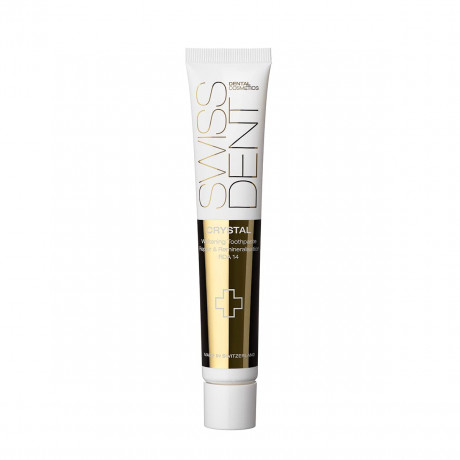 SWISSDENT CRYSTAL 50ml x 5st, Зубная паста восстанавливающая и реминерализующая, RDA 14, Швейцария, 50 мл х 5 шт