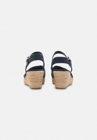 Tommy Hilfiger LOW WEDGE Espadrilles desert sky НИЗКАЯ КЛЕТКА Эспадрильи небо пустыни