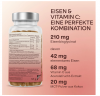 Aavalabs Iron High Dose + vitamin C, 120st, Железо бисглицинат с витамином C (Финляндия), 120шт, мягкое для желудка