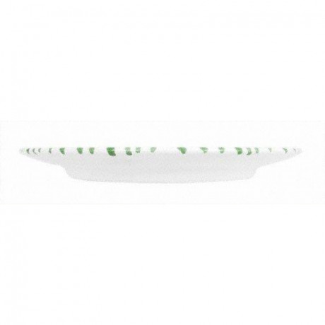 Gmundner Keramik Gmundner Keramik Grungeflammt Speiseteller Cup d: 25 cm / h: 2,8 cm Керамическая тарелка Gmundner с зеленым пламенем, д: 25 см / высота: 2,8 см