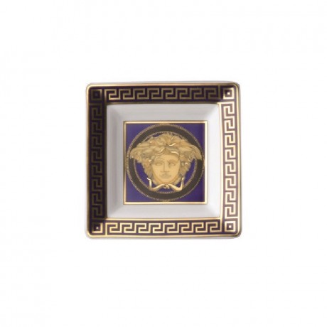 Rosenthal meets Versace Rosenthal Versace Medusa blue Schalchen 8 cm Rosenthal Versace Medusa синяя чаша 8 см