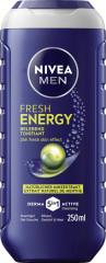 NIVEA MEN 5in1 Duschgel Fresh Energy, 250 ml, Нивеа Мужской гель для душа и волос 5 в 1, натуральная мята, бодрящий, 250 мл