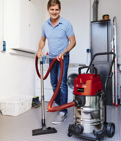 Einhell Einhell Nass-Trocken-Akkusauger TE-VC 36/30 Li S-Solo, 900 W, mit Beutel, Power X-Change, ohne Akku und Ladegerat  Беспроводной пылесос Einhell для влажной и сухой уборки TE-VC 36/30 Li S-Solo, 900 Вт, с сумкой, Power X-Change, без аккумулятора и 