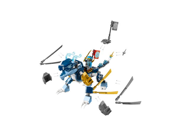 Lego Nyas Wasserdrache EVO Водяной дракон Нии EVO